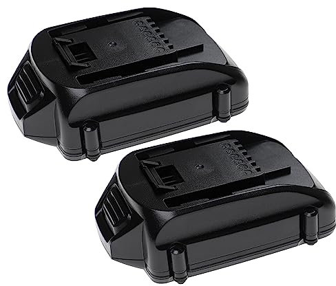 EXTENSILO 2X Akku kompatibel mit Worx WG629E.91, WG778E, WG801E, WG778, WG779, WG891, WG778E.1 Werkzeug (2500 mAh, Li-Ion, 18 V)