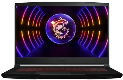 MSI Gaming GF63 12VE-029 Thin i5-12450H Ordinateur Portable 39,6 cm (15.6) Full HD Intel Core™ i5 16 Go DDR4-SDRAM 51