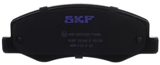SKF Scheibenbremse Bremsbelag VKBP 90164 E - 4er Set - Position Hinterachse Höhe 93 mm Länge 203 mm Breite 131 mm Dicke 17,6 mm - OE Qualität