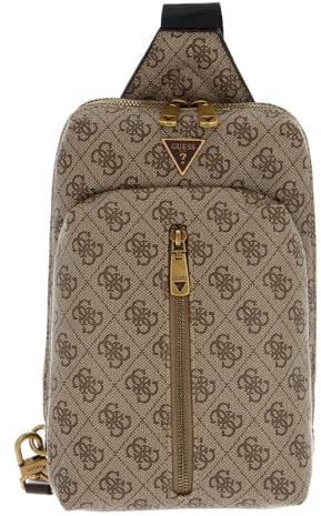 GUESS Crossover Bodybag Vezzola Eco Beige-Brown