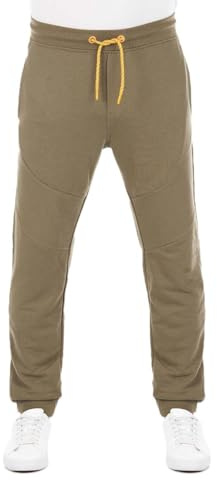 riverso Jogginghose Herren Baumwolle lang RIVVito Sweatpants Trainingshose Freizeithose Sporthose Jogger Biker, Größe:XL, Farbe:Ivy Green