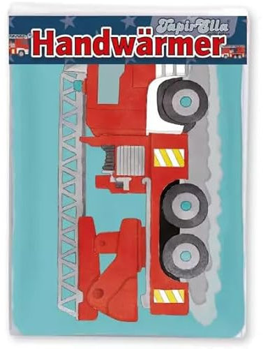 Wiederverwendbarer Handwärmer * Feuerwehr * für warme Hände im Winter | Temperatur bei 50° bis 60° | Wärme bis zu Einer halben Stunde | Für Schüler und Kinder