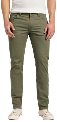 LEE Herren Daren Zip Fly Pants, MERCANTILE Green, 34/34
