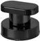 sourcing map Suction Cup Door Handle, 1Pcs - ABS Shower Door Handle, Adhesive Push Pull Armrest for Bathroom Sliding Glass Door Refrigerator (Black, 62x50mm)