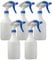 Avern Large 750ml Spray Bottles Plastic (5 Pack) BLUE For Cleaning Solutions Gardening & Home Use, Plant, Water, Durable Trigger Sprayer, Refillable Mist Spray Bottle Heavy Duty - Large 750ML