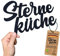 Sterneküche Schild - Deko Schriftzug & Wanddekoration - Wand Dekoration Küche - Küche Türschild - Wanddeko - Wandschrift - Wandschild (M)