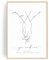 Artower® Hand in Hand ein Leben Lang Personalisiertes Poster - Jahrestag Geschenk für Ihn & Sie | Geschenk zum Hochzeitstag oder Pärchen Geschenk | Ideal als Partner Geschenk für Frauen & Männer