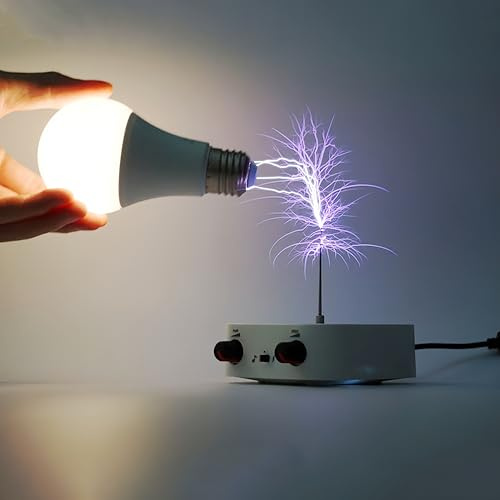 Musica Tesla Coil Arc Plasma Coil Desktop Toy Science Education kit Mode Touchable Artificiale Fulmine Spark Gap Arc Generator Insegnamento Esperimento Strumento Teen ragazzo Regali