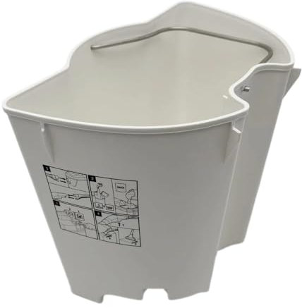 FOUZELOD Aspiradora Compatible con KARCHER Y PUZZI, Tanque De Aguas Residuales 8/1