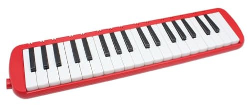 UPKOCH Pianica mit Tasten Leicht und Handlich für Musikliebhaber und Anfänger Inklusive Tasche zum Aufbewahren und Transportieren Einfach Blasen und Spielen