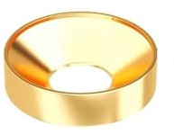 10 teile/los Aluminium Senkscheibe M2 M2.5 M3 M4 M5 M6 M8 Bunte Eloxiert Senkkopf Bolzen Unterlegscheiben Dichtung(Golden,M4 10pcs)