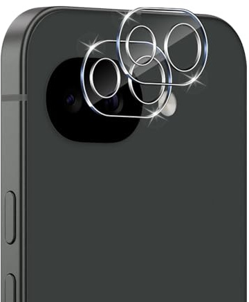 Wonsoso Camera Lens Protector for Google Pixel 10A, 2 Pack | 9H Tempered Glass Ultra Clear HD Anti-Scratch, Transparent Screen Camera Cover Case Friendly, Does Not Affect Night Mode