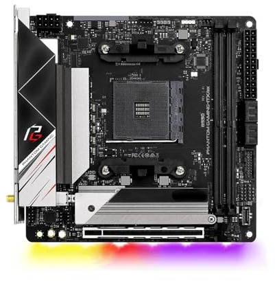 Motherboard AMD B550 Motherboard Fit For ASROCK PHANTOM GAMING-ITX/AX AM4 DDR4 64G Ryzen 5 5600 4700G 2600 3200G Cpu PCI-E 4.0 Mini ITX