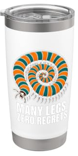 Millipede Keeper Vintage Retro Wirbellose Hobbyist Doppelwandiger Edelstahl-Thermobecher