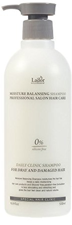 LA'DOR Moisture Balancing Shampoo, feuchtigkeitsausgleichend, 530 ml, 17,9 Unzen, innovativer Komplex mit patentierten Pflanzenextrakten, Greenol hat starke antioxidative Wirkungen