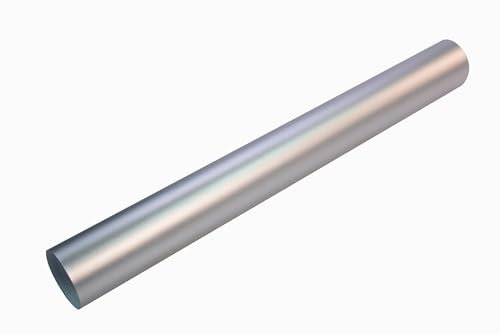 Neoxxim 12€/m² – Autofolie Chrom matt silber 30 x 150 cm selbstklebend BLASENFREI flexibel Car Wrapping Klebefolie
