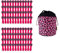 Pinzas para Colgar la Ropa - Tacto Suave y Extremos Blandos - Rosa - 96 Unidades + Bolsa en Rosa