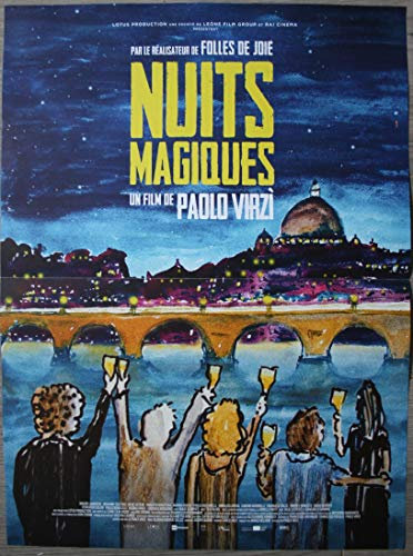 Nuits Magique Kino-Poster Original, Format 53 x 40 cm, gefaltet Paolo Virz Mauro Lamantia 2018