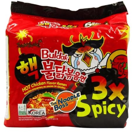Buldak 3x Spicy 5x140g