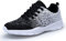 DAFENP Unisex Uomo Donna Scarpe da Ginnastica Corsa Sportive Fitness Running Sneakers Basse Interior Casual all'Aperto (Nerobianco, Numeric_46)