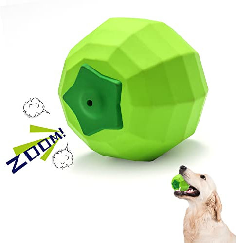JZXOIVA Interaktives Hundespielzeug, Ball, quietschendes Spielzeug für aggressive Kauer, große Rassen, Kauspielzeug zur Linderung von Angstzuständen, Outdoor-Hundespielzeug, Wasserspielzeug für Hunde