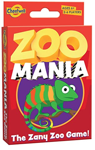 Cheatwell Games Zoo Mania Card Game