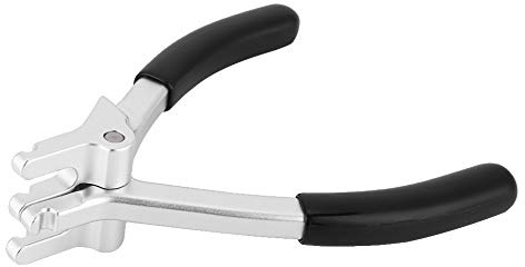 Tiiyee Compoundbogen D-Loop Zange, Sehnenring-Montagewerkzeug aus Metall | Klemmung Anpassung der Bogensehne, einfache sichere Handhabung, präzise Klemmung für Compoundbogen-Wartung und Reparatur