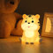 LEDHOLYT Kids Night Light - Cute Tiger Silicone Nursery Lamp for Baby and Toddler, Animal Night Light for Boys and Girls, Squishy Bedroom Lamp, Cute Kids Room Gift