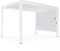 Oviala - Pergola bioclimática (3 x 4 m, 2,66 x 2,34 m), color blanco