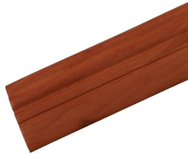 3M Foam Baseboard Skirting Border,Self Adhesive Wall Borders,Wall Trim Line 3D,Peel and Stick Moulding,Wallpaper Border,Caulk Strip Stickers for Countertops,Tile Waistline Trims(Wood Grain,9.3CM)