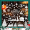 Fensterbilder Weihnachten Selbstklebend Groß 236, Weihnachtsdeko Fenster Schneeflocken Fensteraufkleber Weihnachts Fensterdeko, Winter Weihnachtsfenster Bilder Weiß Fensterbilder Weihnachten Deko