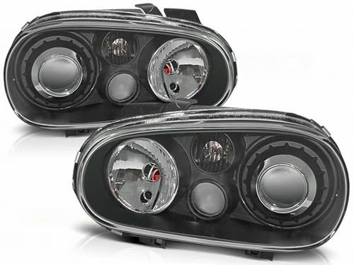 CR-Lights Scheinwerfer Set für VW Golf 4 IV R32 look schwarz 09.1997-09.2003