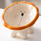 Busnos Lion Bol pour Chat 15.5x16x12 CM Gamelle Anti Glouton Ceramique Surelevee Gamelle Eau Chiot Lave-Vaisselle Passe Au Micro-Ondes Accessoire Mangeoire Chat