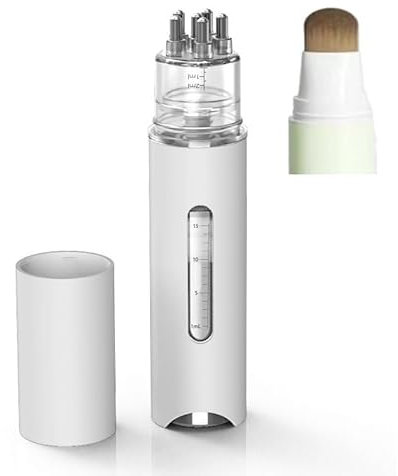 Haaröl Applikator, kopfhaut massagebürste hair oil applicator massagebürste haare haar massagebürste hair oiling applicator kopfhaut applikator kann für Minoxidil (Weiß)