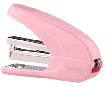 Tacker Büro Klammerloser Heftgerät Klein Student Für 24/6 Heftklammern Bürobedarf Groß Sparen Sie Aufwand (Pink,120x40mm)