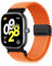 YealRed Bracelet Nylon Sport Compatible Avec Xiaomi Redmi Watch 4 /Xiaomi Mi Band 9 Pro/Mi Band 8 Pro, Boucle Magnétique Bande Pour Xiaomi Redmi Watch 4 /Smart Band 9 Pro/Band 8 Pro (Orange)