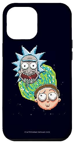 Rick and Morty Pixelated Portal Case for iPhone 13 Pro Max