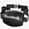 Mobiball - Dynamische Sitz-Ergonomie für Büroarbeit und mehr | Unterstützt Wirbelsäulen-Mobilität für eine gesunde Körperhaltung, Rücken- und Nackenunterstützung | 15 x 12cm | 120g (Schwarz)