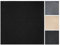Vieshful Carpet Tiles Peel and Stick 50x50 cm, Self Adhesive Squares Carpet Floor Tile for Flooring Home Office Living Room Bedroom Commercial Apartment Black 10 Pack