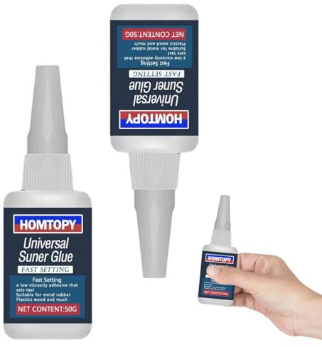 KYLOS Sekundenkleber Glas Extra Stark - Glaskleber Transparent Wasserfest, Hitzebeständig & Mit Nadel Verschluss Gegen Austrocknung - Glas Kleber Zum Verkleben Von Glas Transparent Stark Wasserfest