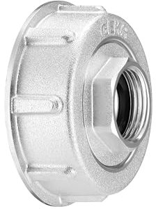GEKA Plus IBC Adapter (S60x6 Anschluss, Innengewinde G3/4, 24,66 mm, Bewässerung, Adapteranschluss, Gartenbewässerung) 30.0040.8, Basiselement