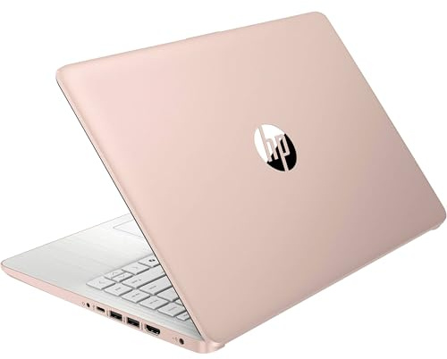 HP Stream 14 HD Laptop, Intel Processor N150, 4GB RAM, 128GB UFS, Intel Graphics, Webcam, Wi-Fi 6, Long Battery Life, Copilot, Windows 11 S, Gold (Renewed)