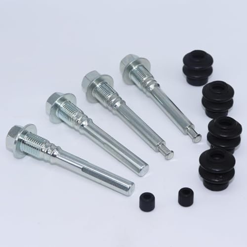 2 Set Rear Brake Caliper Cylinder Slider Guide Pin For Nissan Qashqai J10 Left Right Disc Housing Bolt Rubber Bushing Boot Seal Kit 113-1446X CKT1061 M12X1.25