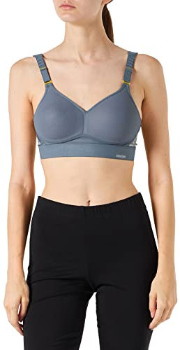 TriAction Women's Hybrid Lite P EX Sports Bra - GREY COMBINATION - 32F