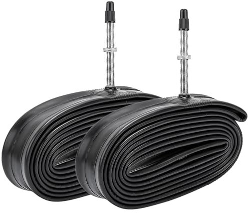 YunSCM 2PCS 45/57-507 Verdickung 24 Zoll Schlauch 24x1.75 24x1.95 24x2.10 24x2.125 24x2.25 FV48mm Presta Ventil kompatibel 24 Zoll Kinderfahrrad/E-Fahrrad/Fahrradschlauch 24x1.75/1.95/2.0/2.125/2.25