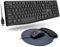X9 Performance Ensemble clavier et souris filaire USB avec tapis de souris rembourré en mousse à mémoire de forme – 104 touches avec câble de 1,5 m pour PC | Chrome – (4 modes DPI)
