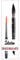 Mini Pinceau Raphael LAVIS SOFTAQUA SÉRIE 8056 N°4 + Da Vinci XS Synthetic Brush Voyage.Set 2PCS (Raphael France)