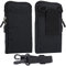 Herren Gürteltasche Handy Klein Schwarz, Handytasche zum Umhängen Herren, 7.2 Handy Schultertasche Herren Umhängetasche Gürteltasche Wasserdicht Handytasche Kleine Bauchtasche Outdoor Hüfttasche