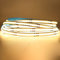 Arotelicht COB LED Streifen warmweiß 12V 5m 3000K LED Strip COB LED Band Dimmbar Hohe Dichte Licht 320LEDs/m IP20 ohne Netzteil für Schlafzimmer Küche Home Innendekoration ohne Netzteil