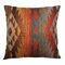 IBILIU Navajo-Kissenbezüge im Indianer-Stil, südamerikanischer Stil, Baumwolle, Leinen, dekorative Kissenbezüge für Couch, Sofa, Schlafzimmer, 45,7 x 45,7 cm, Orange / Grau